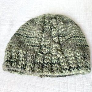 Handmade 🇨🇦 NWOT Hand Knit Alpaca Cable Toque
